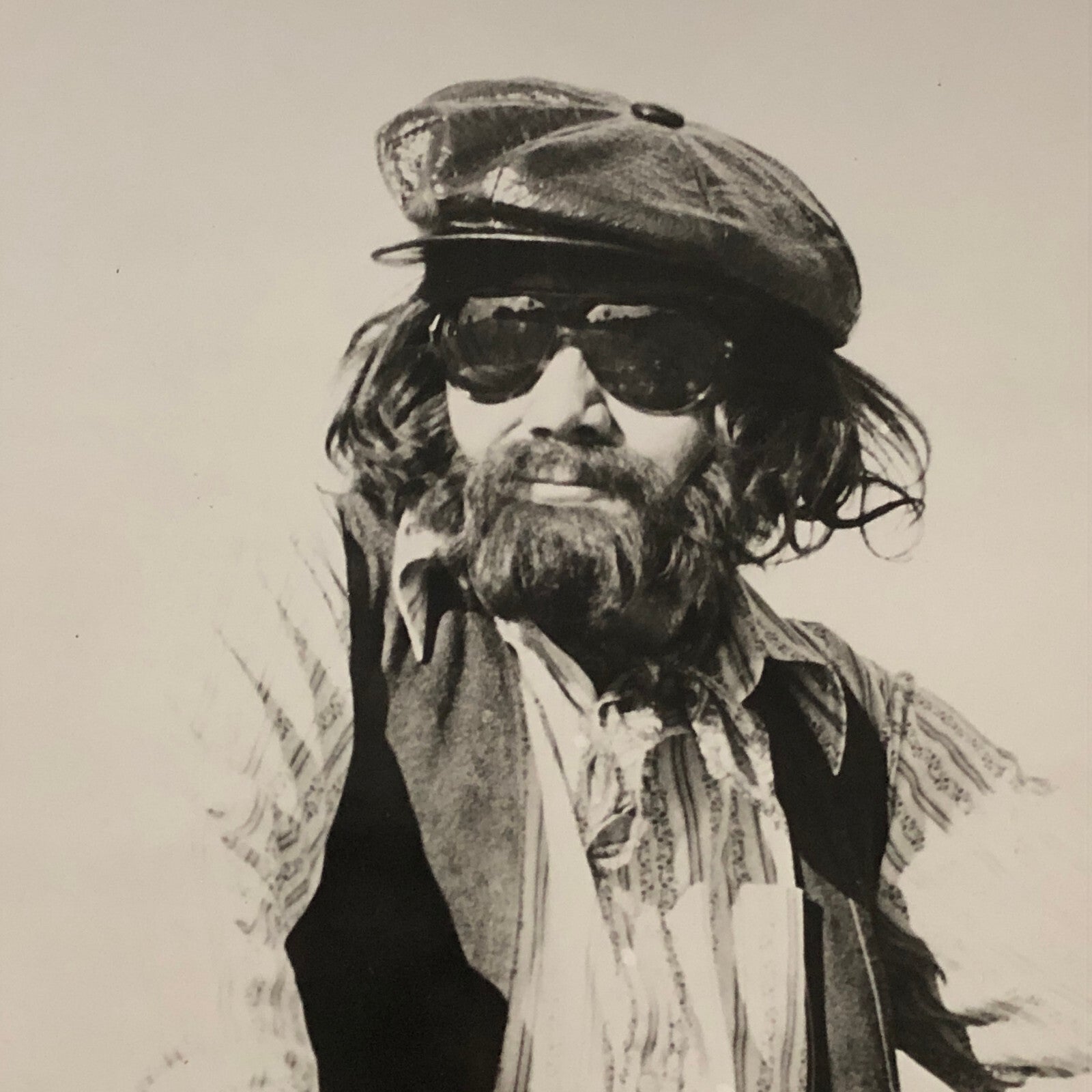 1971 Biker Motorcycle Rider Bike Press Photo Photograph Movie ?