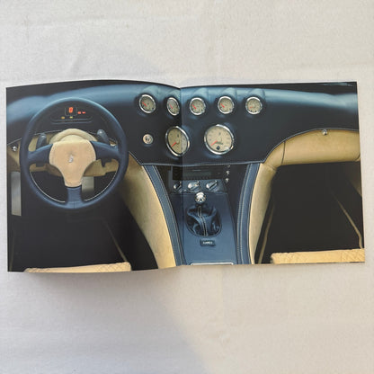 Wiesmann Roadster Sports Car Sales Brochure Catalog Advertising