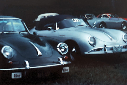 Porsche 356 Car Show 35mm Photo Slide Vintage 1981