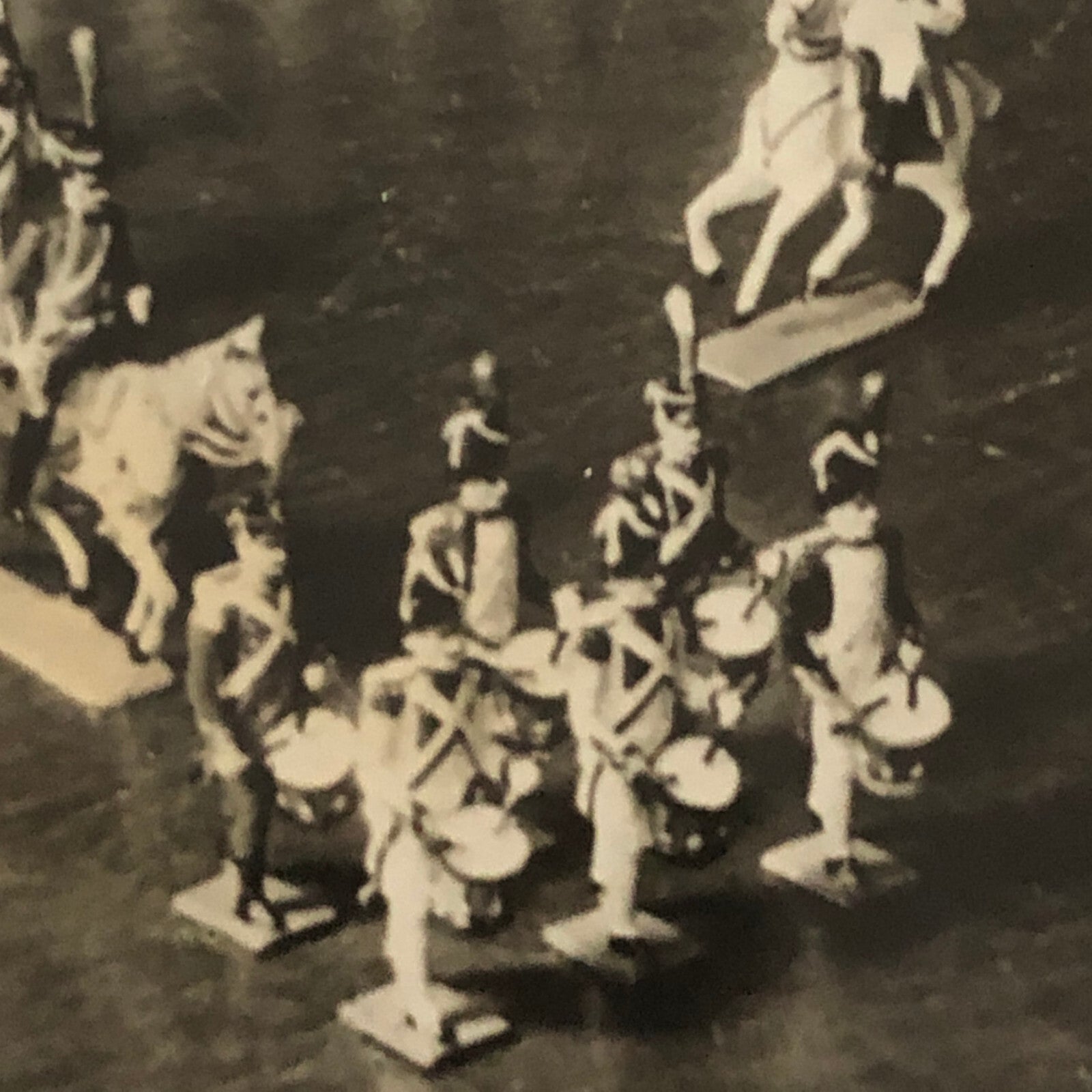 Press Photo Photograph Toy Soldiers Keystone Underwood Photo
