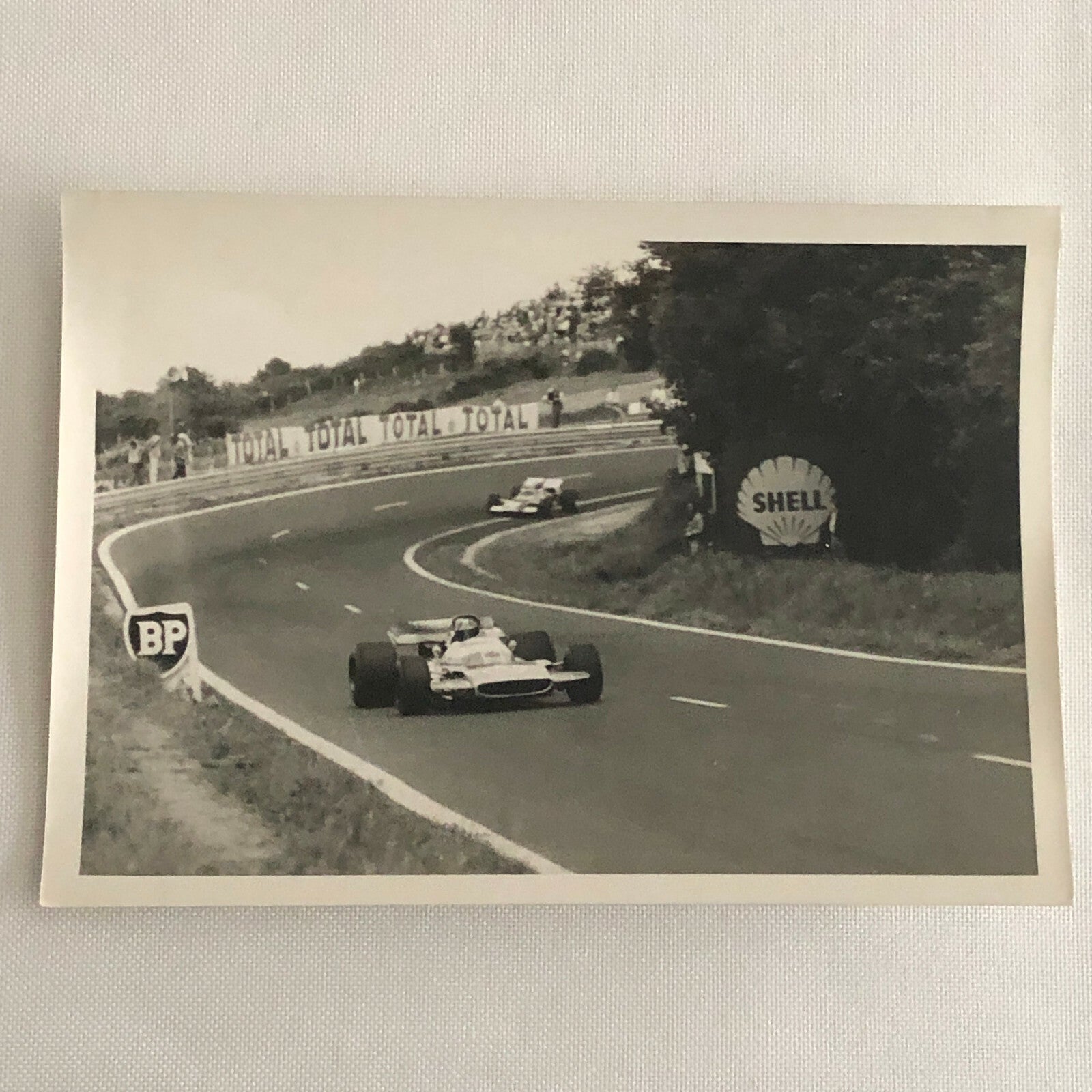 Vintage Grand Prix Racing Car Driver Photo Photograph Print 