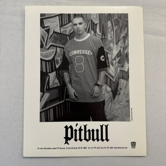 Pitbull Music Publicity Press Photo Photograph
