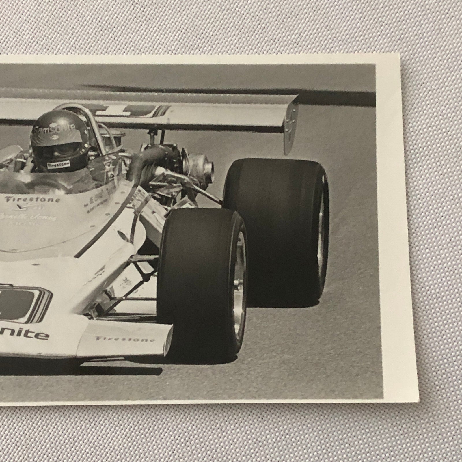 Vintage Indianapolis Indy Racing Car Photo Photograph Print Joe Leonard 1972
