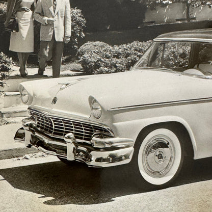 1956 Ford Car Automobile Photo photograph Vintage