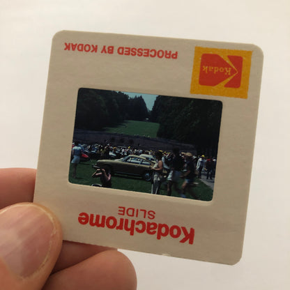 Porsche 911 Car Show 35mm Photo Slide Vintage 1981