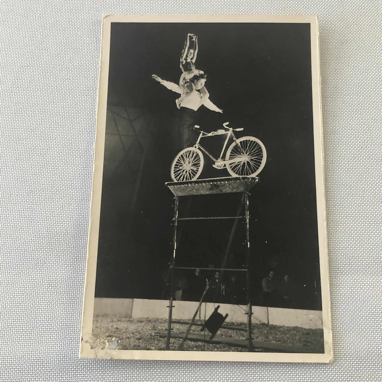 Circus Performer with Bicycle Balancing Act Postcard Post Card Lot of 6x
