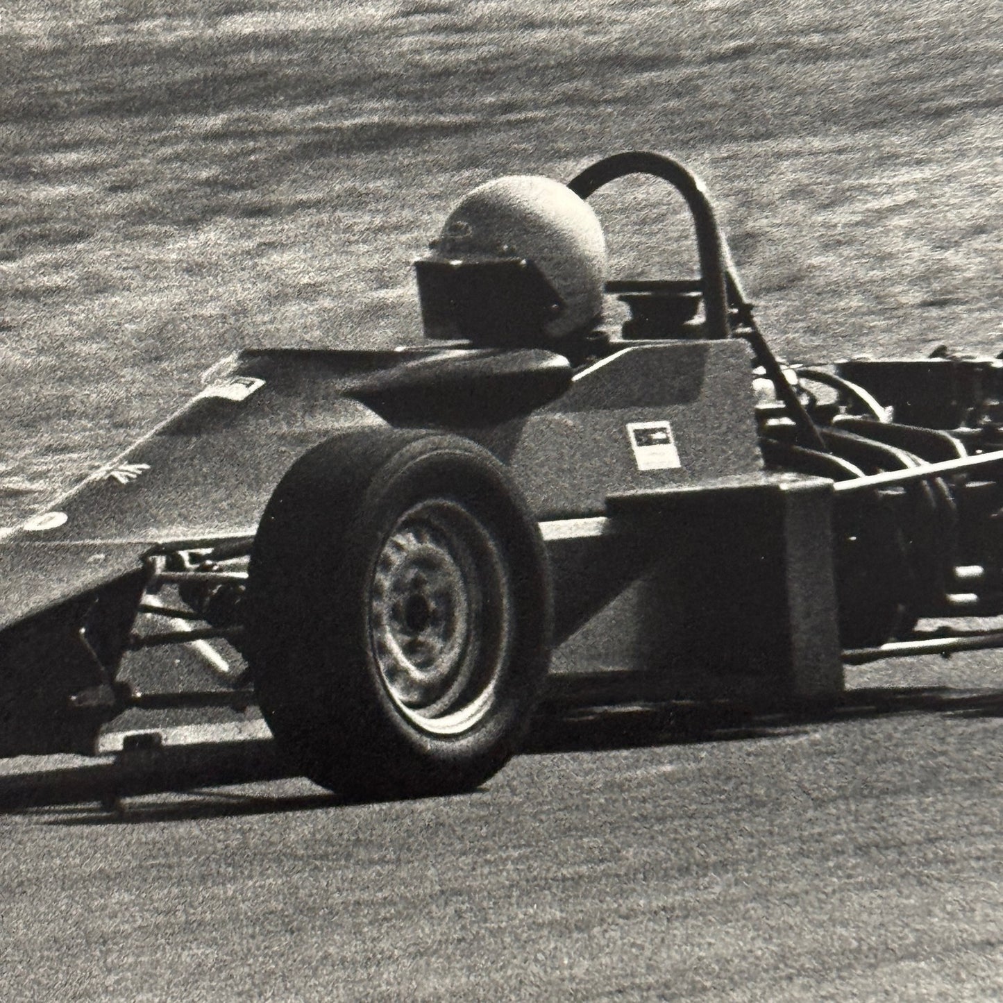 Vintage Car Racing Photo Circuit Mont Tremblant Quebec Automobile Photograph