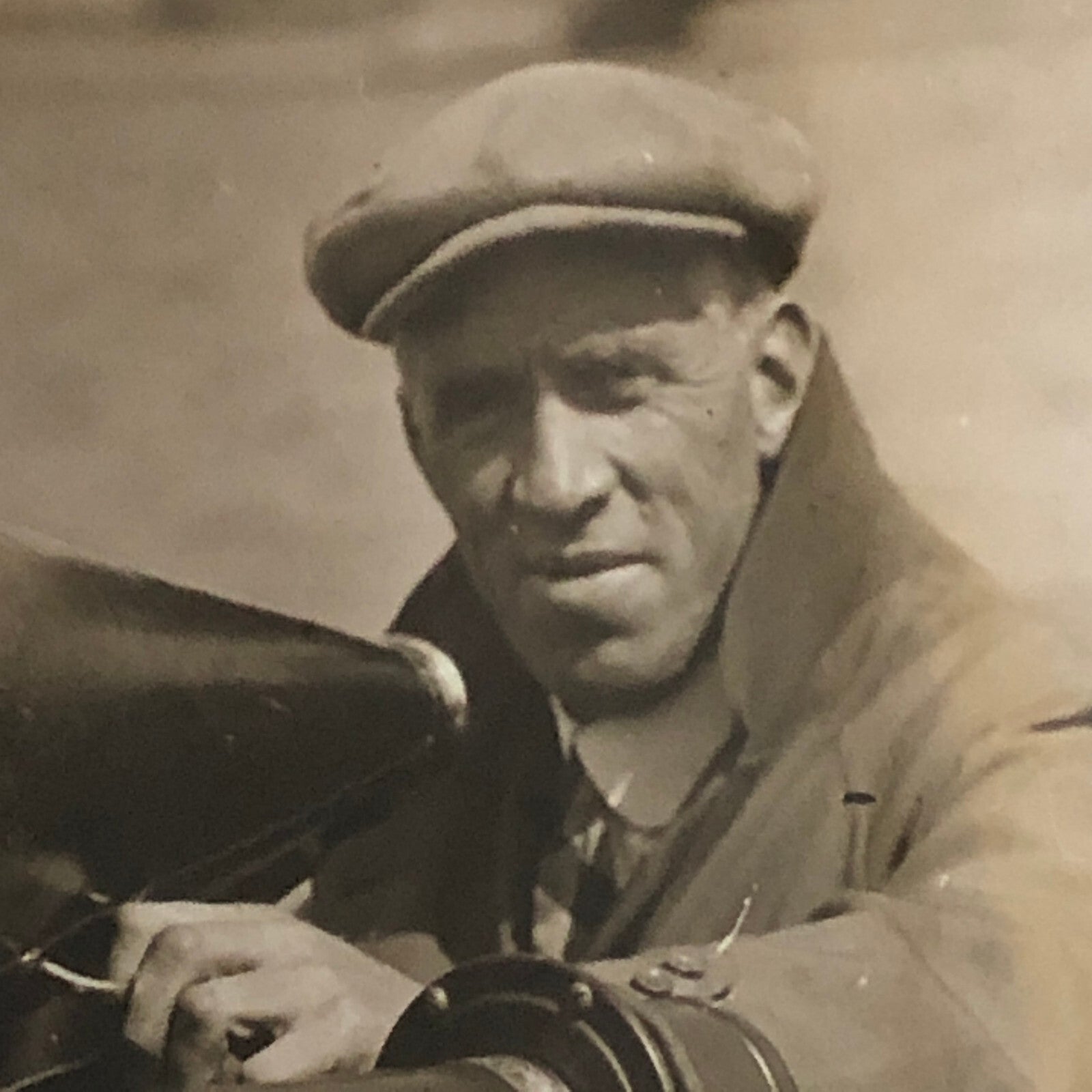 Press Photo Photograph Harvard Rowing Team Coach Haines Underwood and Underwood