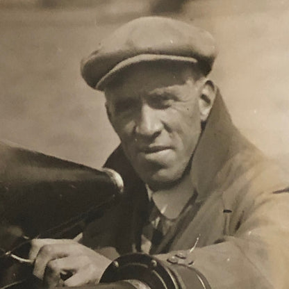 Press Photo Photograph Harvard Rowing Team Coach Haines Underwood and Underwood