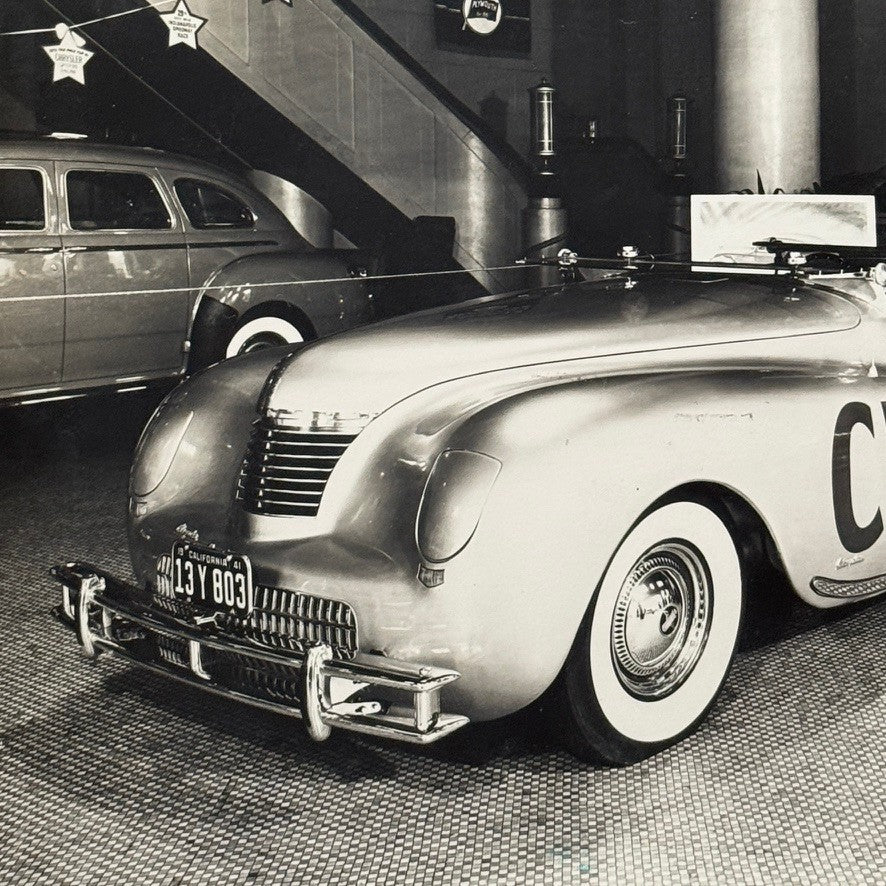 1941 Chryler Indianapolis Motor Speedway Indy Pace Car Photo Modern Print