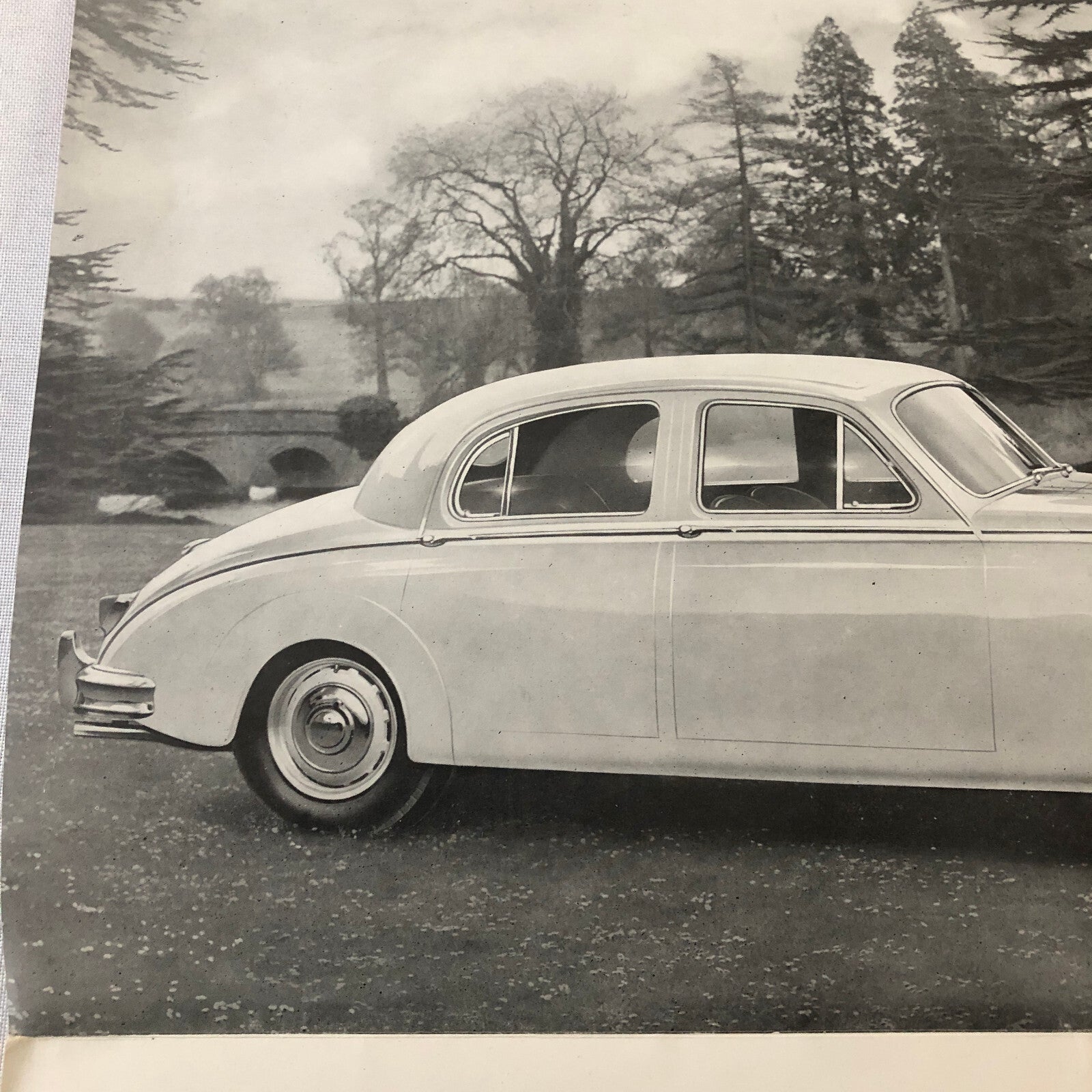 Vintage Jaguar 3.4 Litre Car Automobile Sales Brochure Catalog Folder