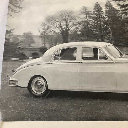 Vintage Jaguar 3.4 Litre Car Automobile Sales Brochure Catalog Folder