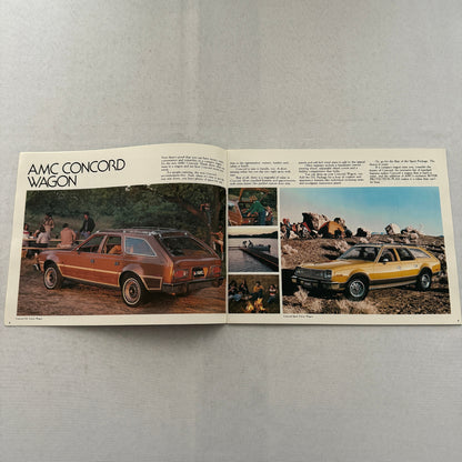 1978 AMC Car Sales Brochure Catalog AMC Concord Pacer Gremlin AMX Matador