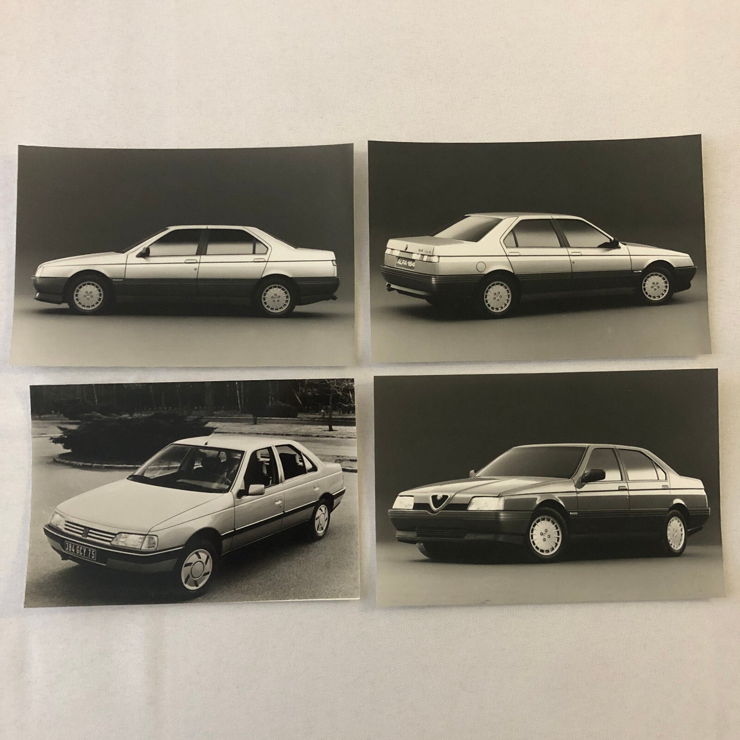 1987 Pininfarina Press Kit Ferrari F40 Alfa Romeo 164 Cadillac Allante Peugeot