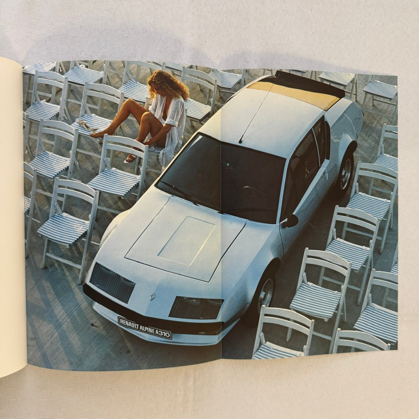 1980 Renault Alpine A310 Car Press Kit Brochure Photos Vintage GERMAN TEXT