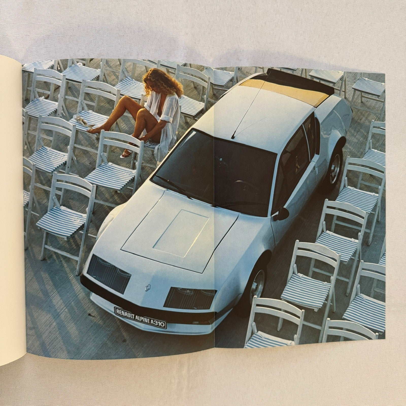 1980 Renault Alpine A310 Car Press Kit Brochure Photos Vintage GERMAN TEXT