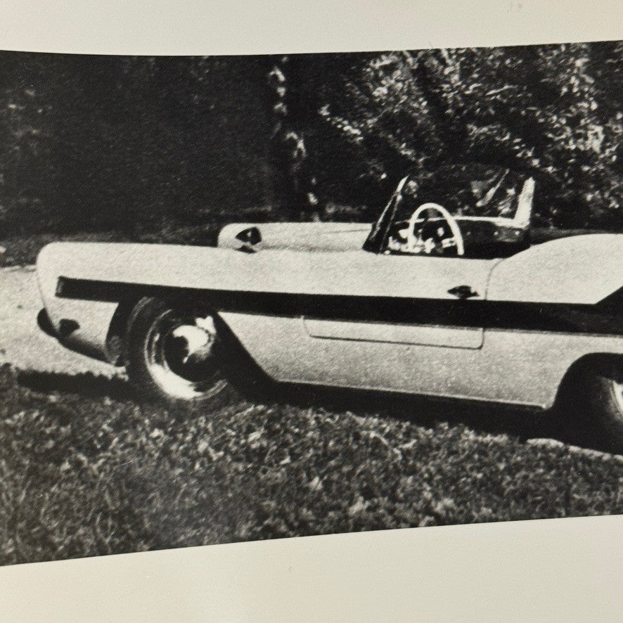 Vintage Coachbuilder Car Automobile Convertible Photo Photograph Unidentified