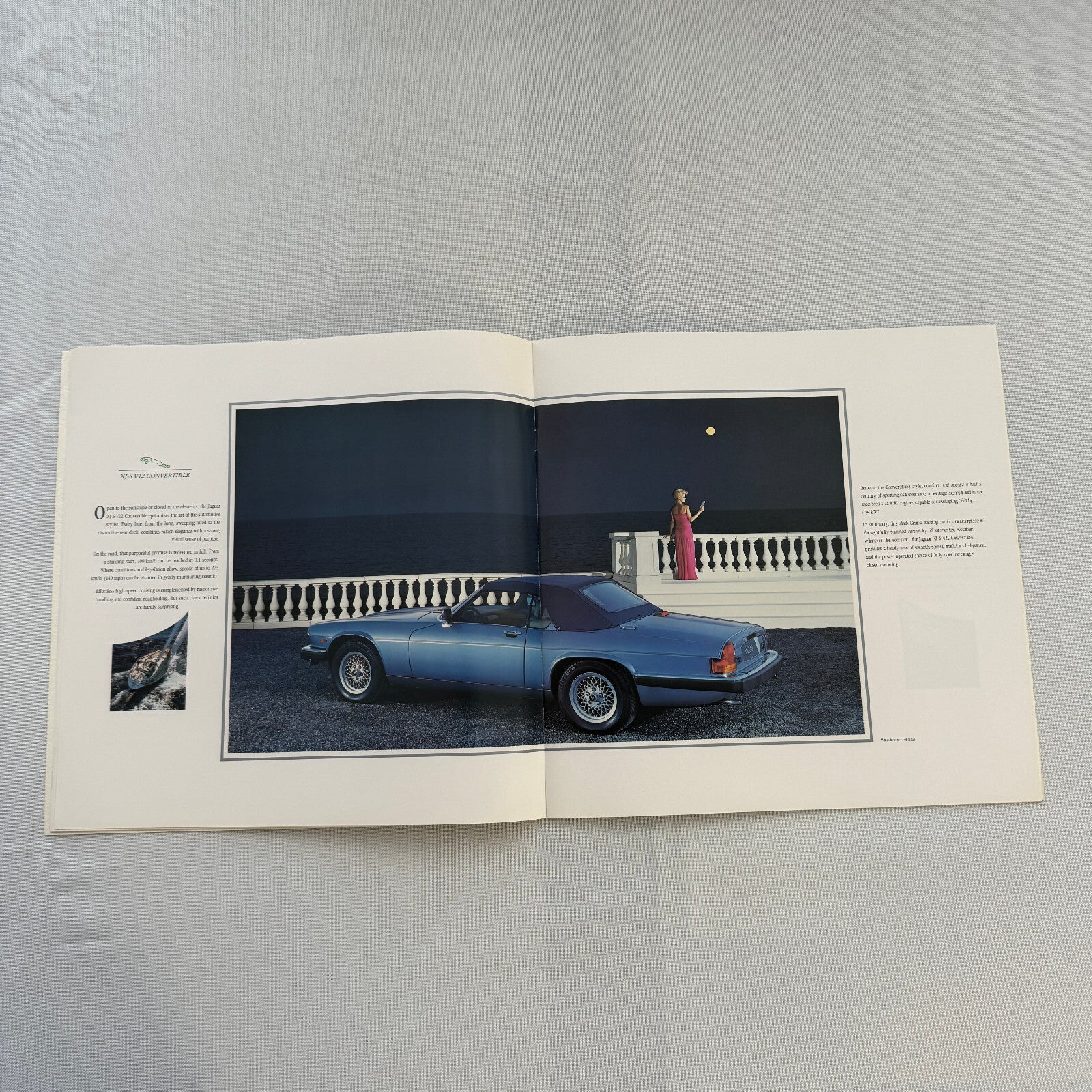 Jaguar XJ-S V12 Car Sales Brochure Catalog Advertising Coupe Convertible