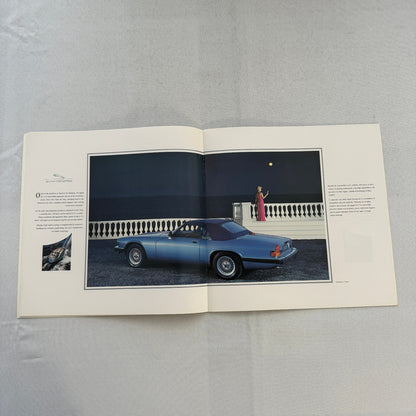 Jaguar XJ-S V12 Car Sales Brochure Catalog Advertising Coupe Convertible