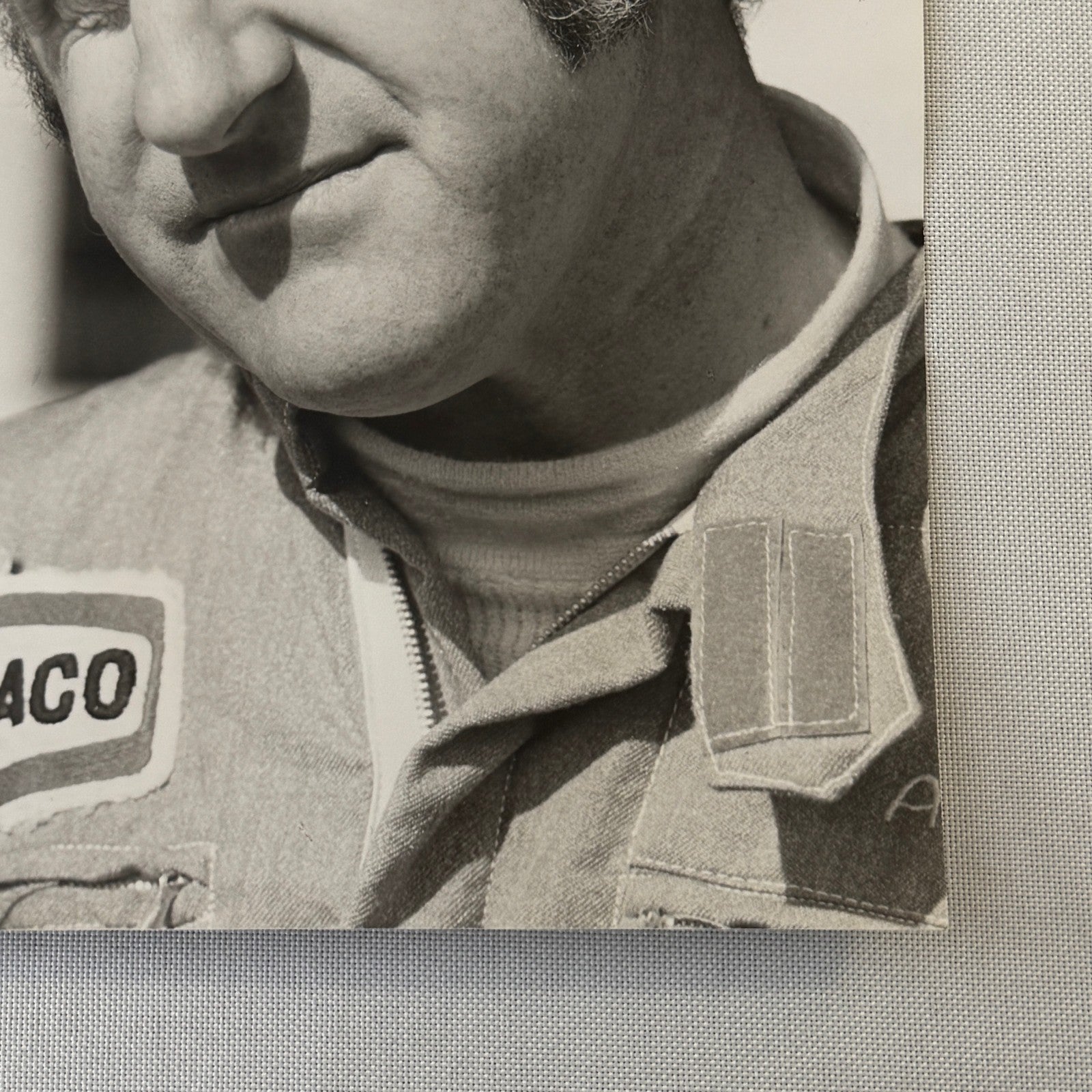 1974 Racing Driver Photo Denis Hulme Vintage Photograph F1 Formula 1