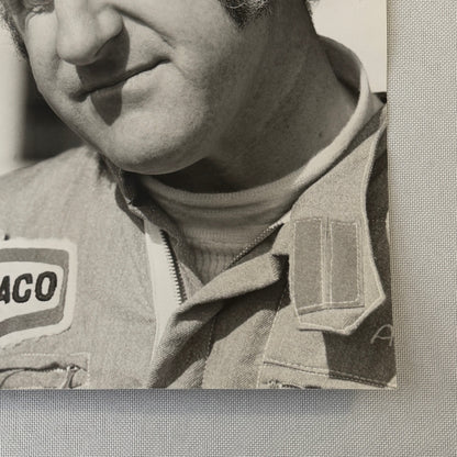 1974 Racing Driver Photo Denis Hulme Vintage Photograph F1 Formula 1