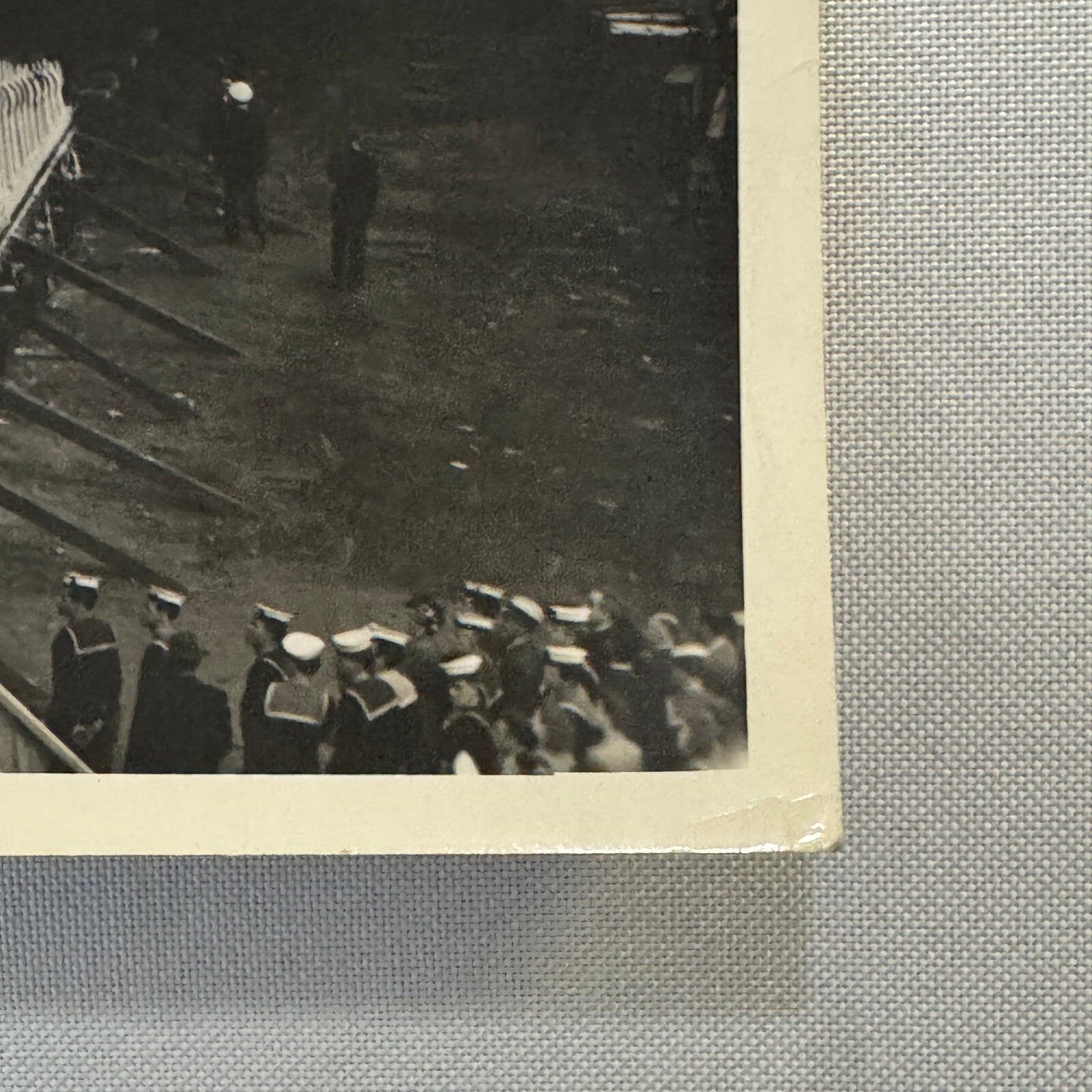 Vintage Boat Ship Photo Photograph Print Lauzon