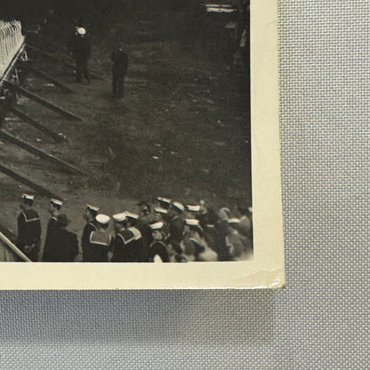 Vintage Boat Ship Photo Photograph Print Lauzon