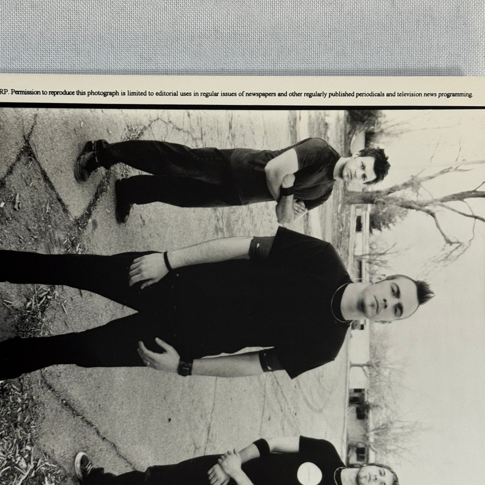 Three Days Grace Music Publicity Press Photo Photograph Band 2003 Adam Gontier