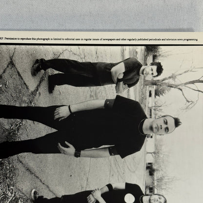 Three Days Grace Music Publicity Press Photo Photograph Band 2003 Adam Gontier