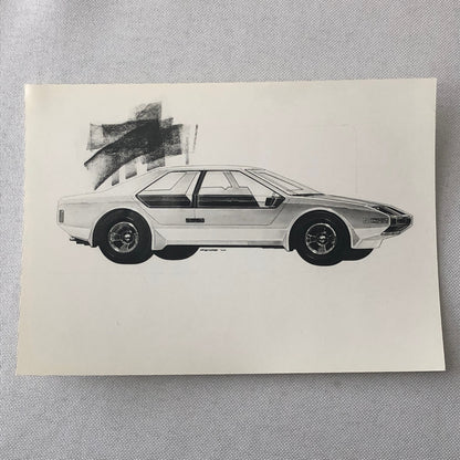 Vintage Car Design Photo Photograph of Illustration
