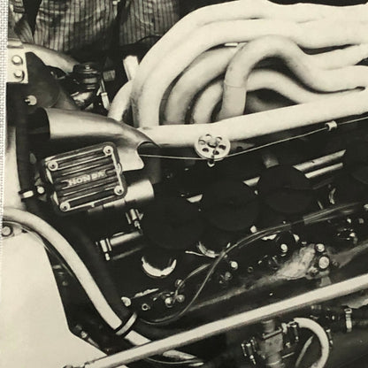 Vintage Honda Honda Racing Car Engine Photo Photograph Print Jos Reinhard 