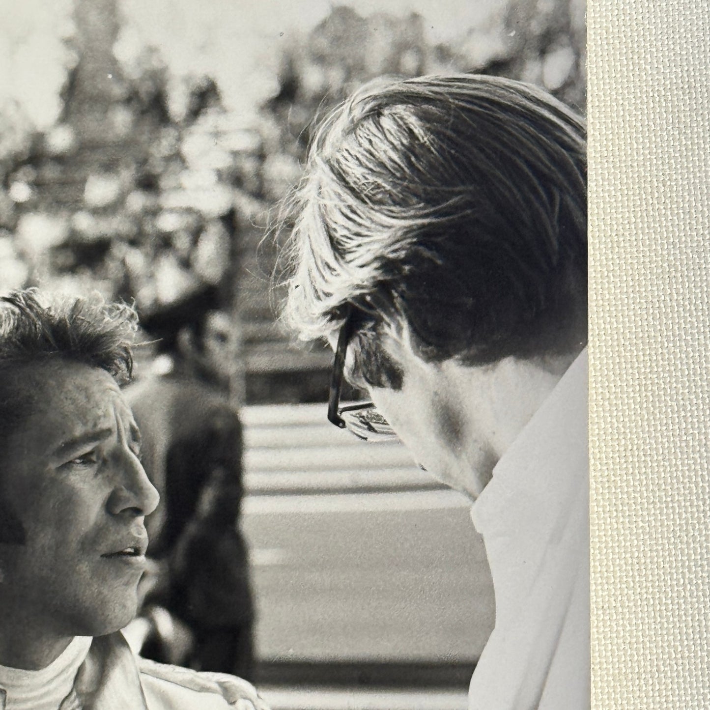 Vintage Mario Andretti Racing Driver Photo Photograph Print Motorsport