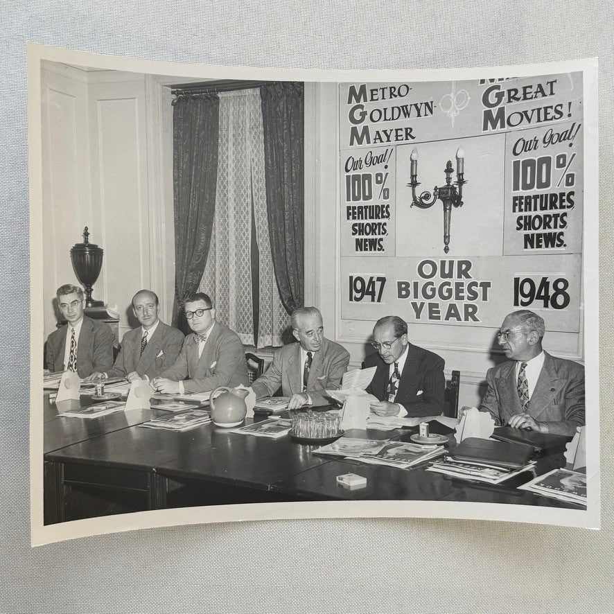 Metro Goldwyn Meyer MGM Film Movie Executive Photo Photograph Print Lot 18x