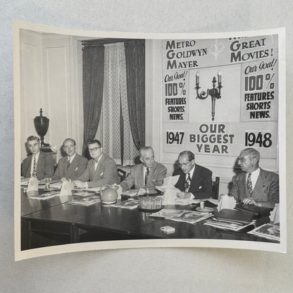Metro Goldwyn Meyer MGM Film Movie Executive Photo Photograph Print Lot 18x