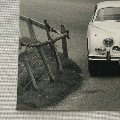 Vintage Jaguar 3.4 Racing Photo Photograph Lienhard ? 