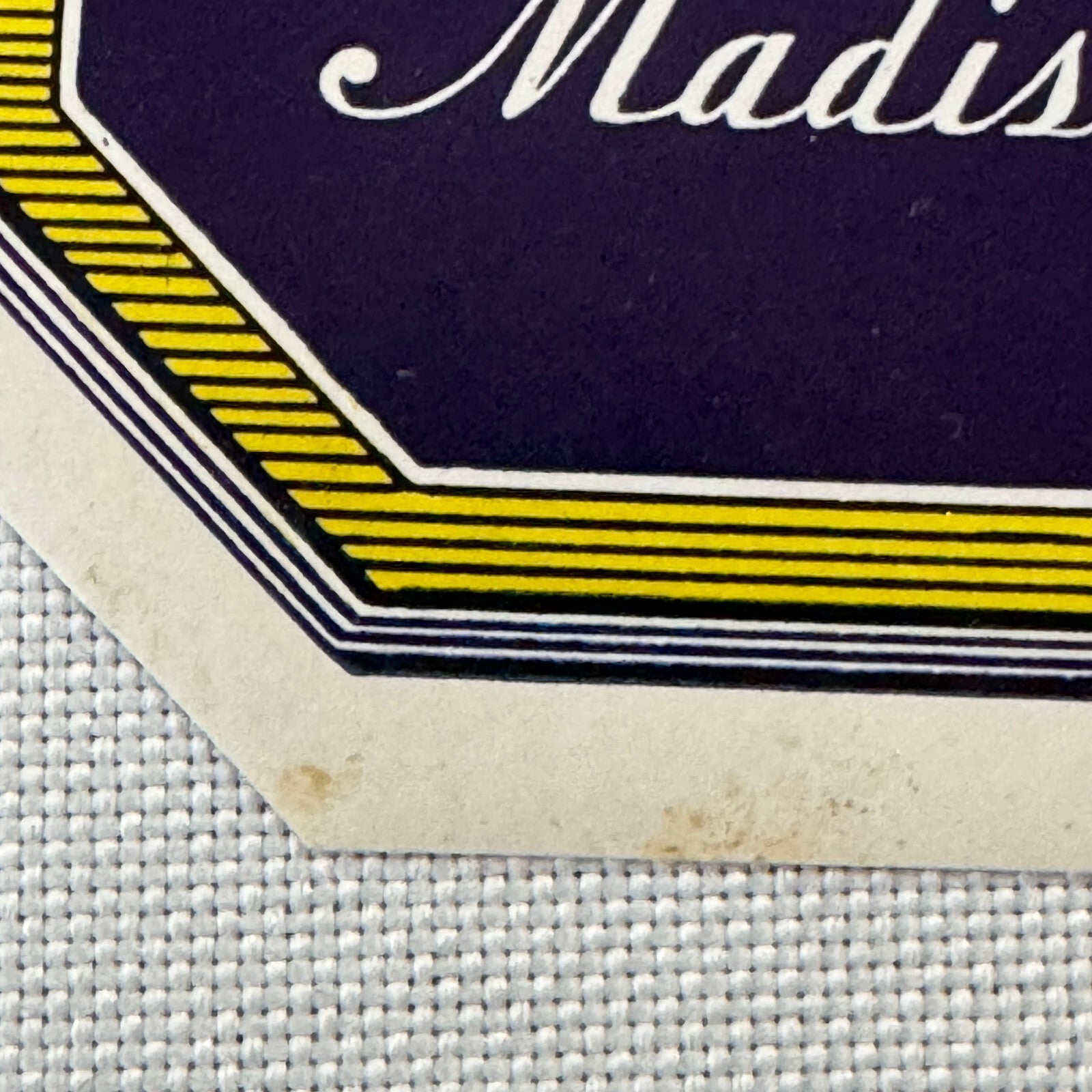 Vintage Hotel Travel Label Hotel New Weston Madison Avenue New York NY