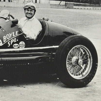 Vintage Racing Photo Wilbur Shaw Indy Indianapolis Motor Speedway 1940 Modern