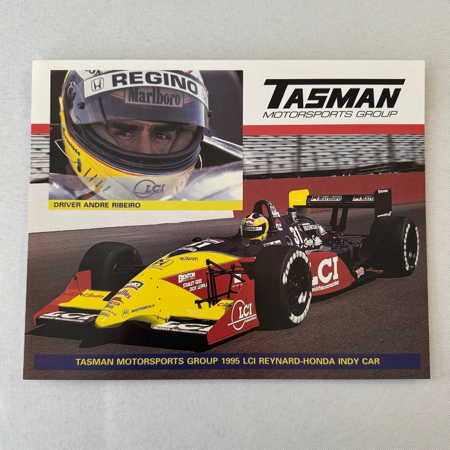 1996 Honda Indy Racing Press Kit Brochure Andre Ribeiro