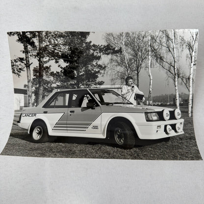 Vintage Mitsubishi Car Press Kit Photos Brochure Galant Lancer Turbo Colt GERMAN