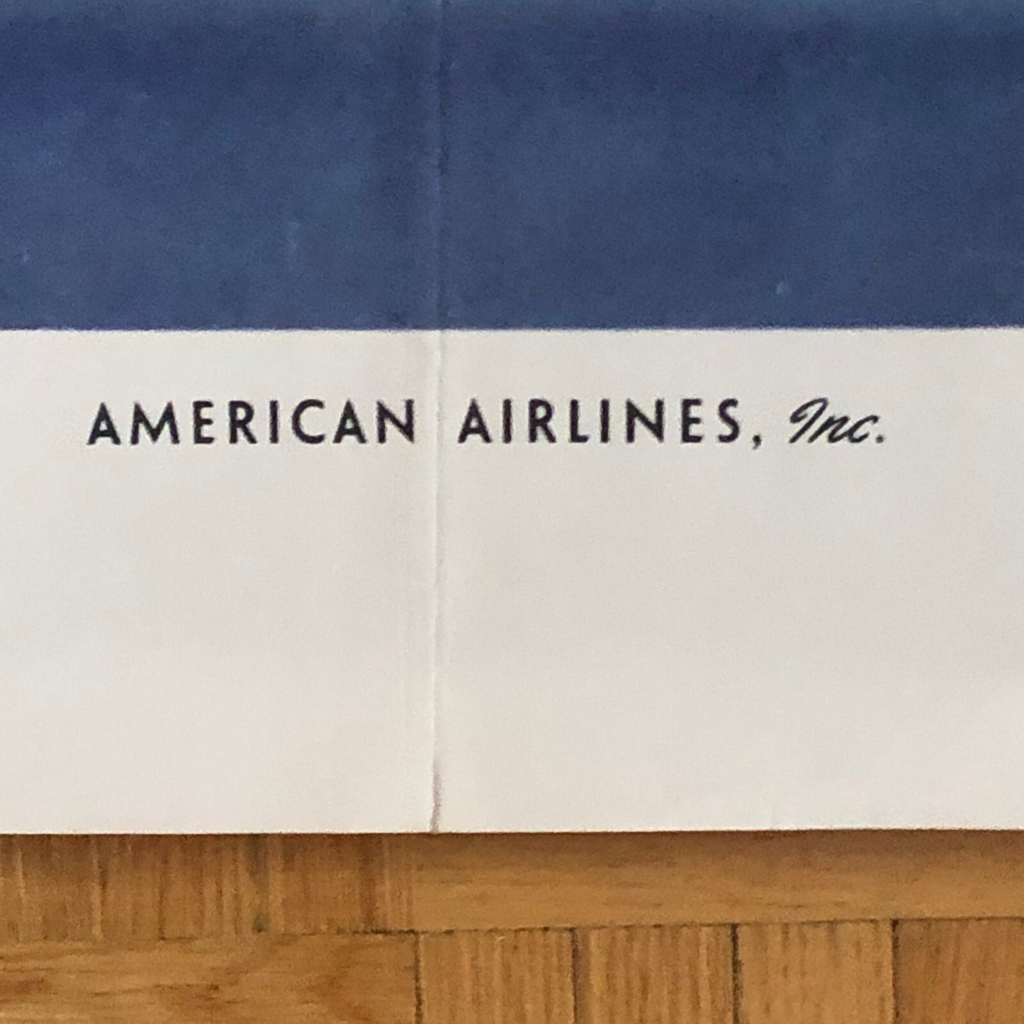 Poster American Airlines Plane Flagship Skysleeper DC-3 Airplane Strombecker Toy