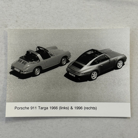 1996 Porsche 911 Targa Factory Press Photo Photograph German 1966 Porsche