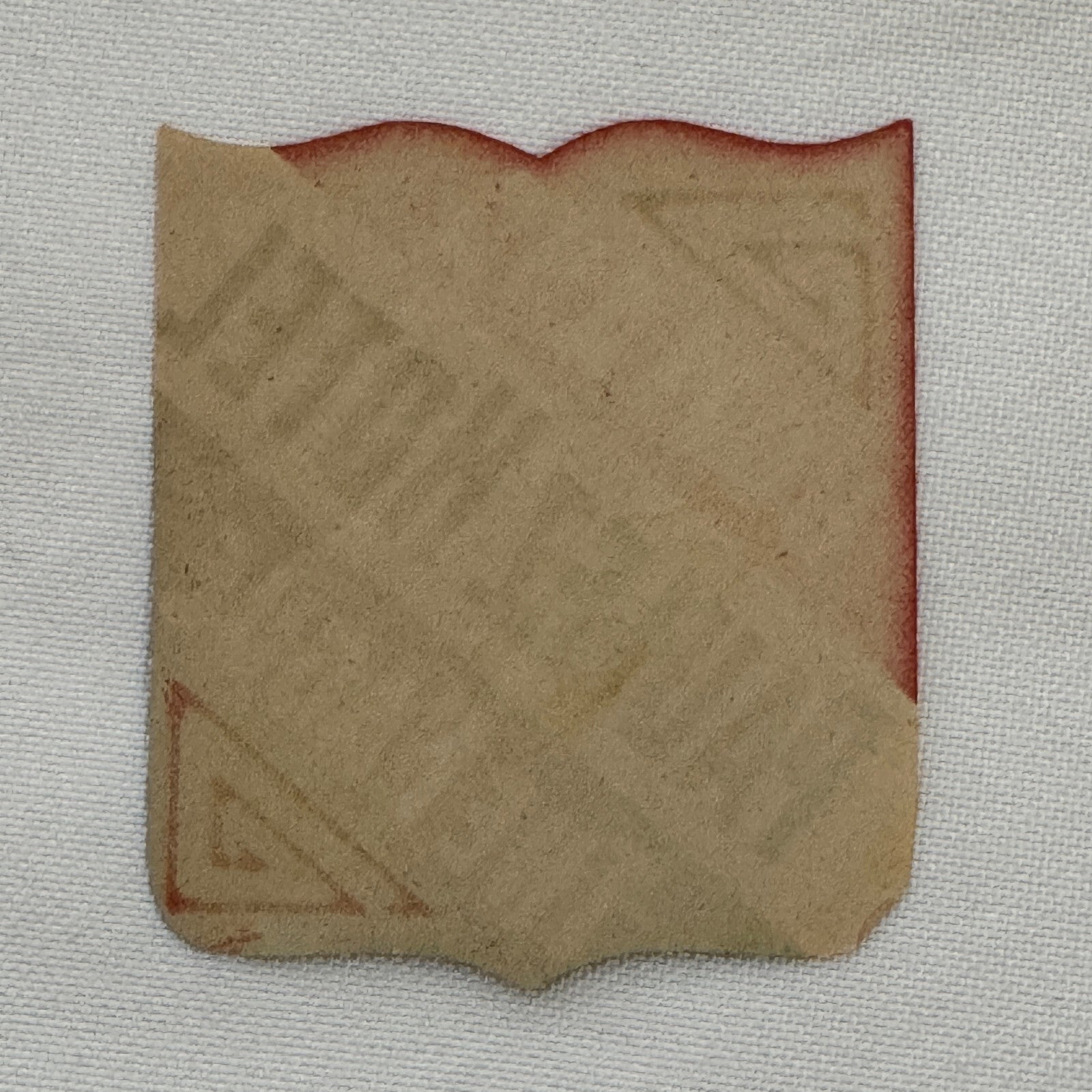 Vintage Travel Luggage Label Paulez Hotel The Hague Holland The Netherlands