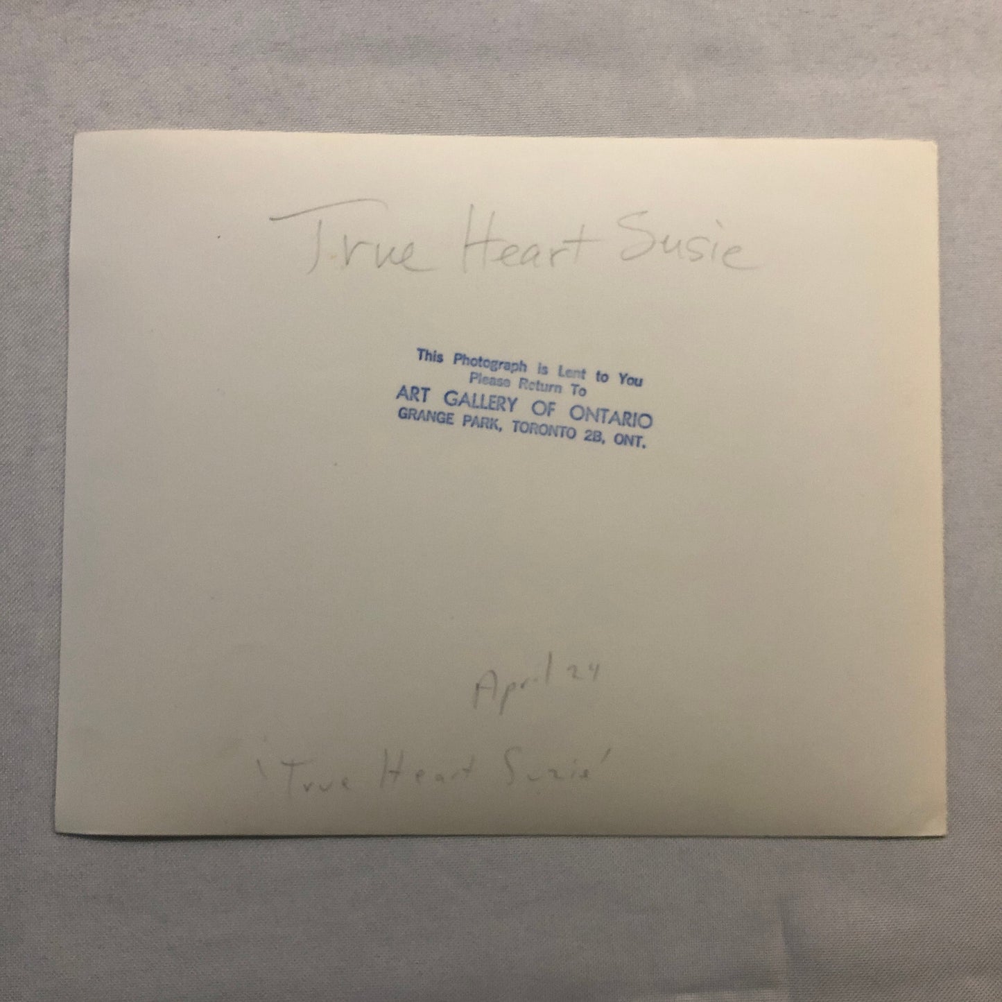 True Heart Susie Vintage Movie Film Still Photo Photograph Modern Print