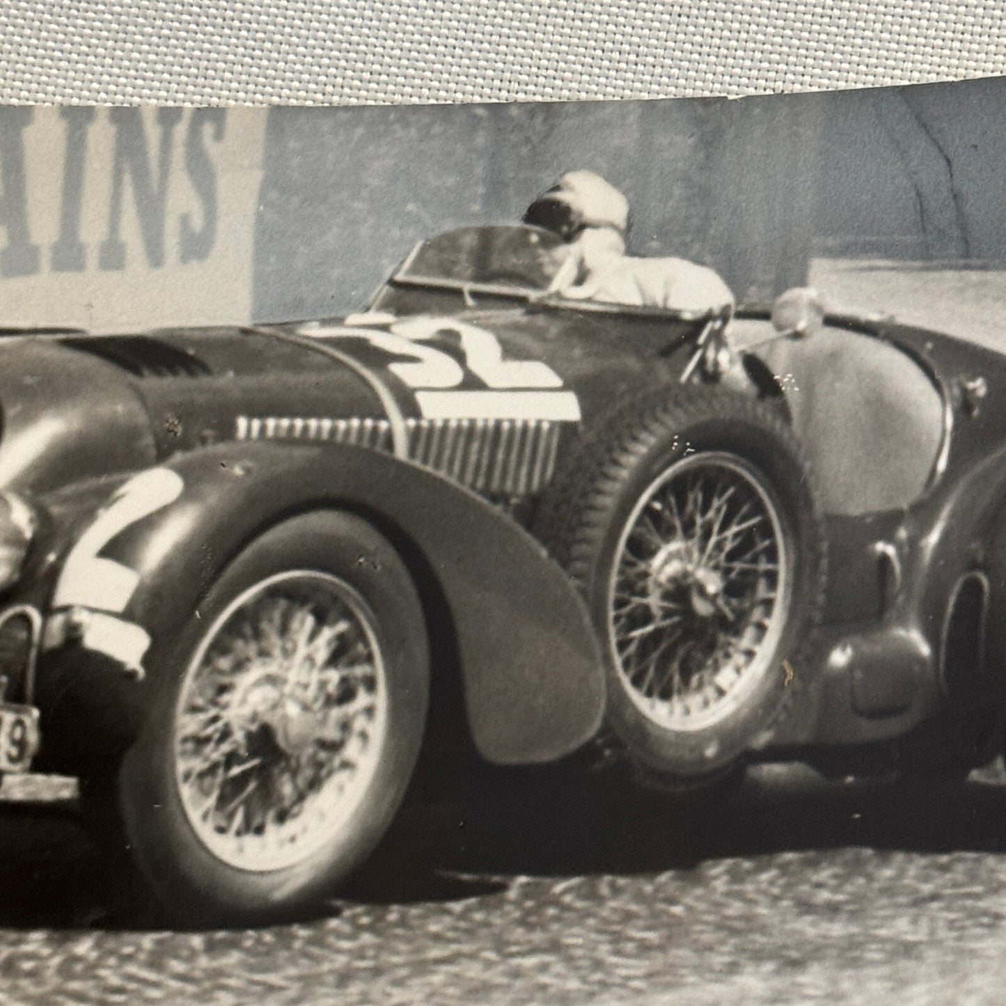Vintage Alfa Romeo Racing Car Press Photo Photograph Print