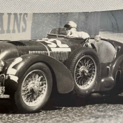 Vintage Alfa Romeo Racing Car Press Photo Photograph Print