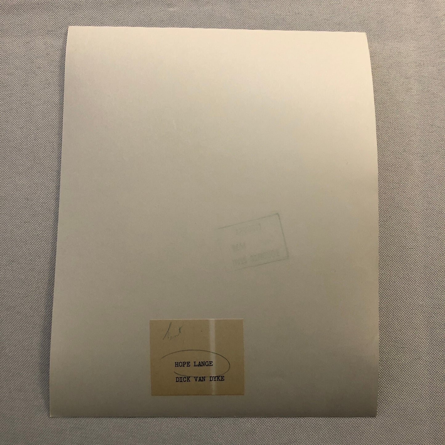 Dick Van Dyke Hope Lange Movie or Television Photo Photograph Print