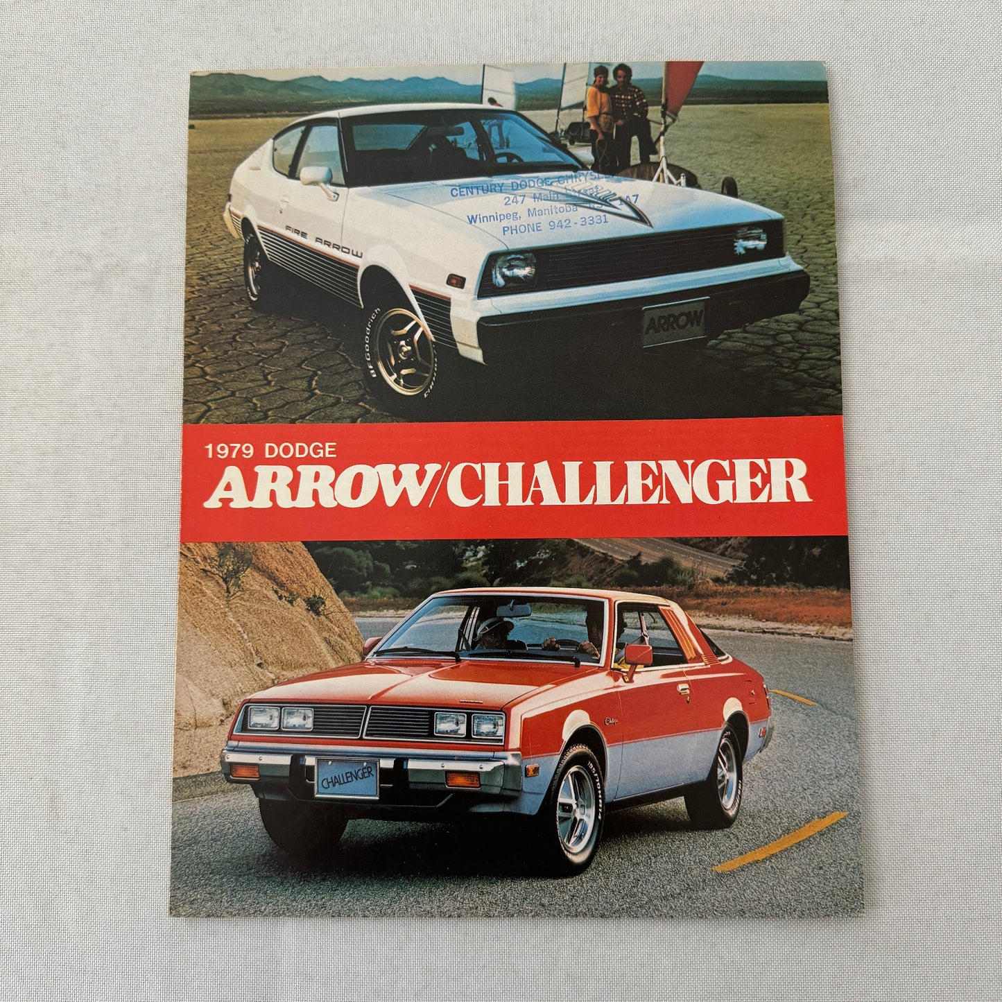 1979 Dodge Challenger and Dodge Arrow Sales Brochure Catalog