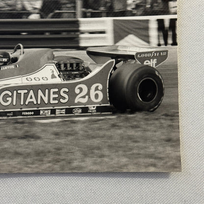 Jacques Laffite Racing Driver Photo Photograph Print Gitanes 26 Car
