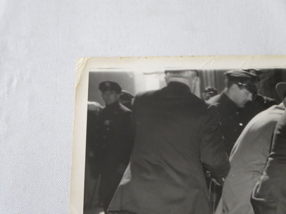 1948 Press Photo Photograph Police Beat Protesters New York Stock Exchange