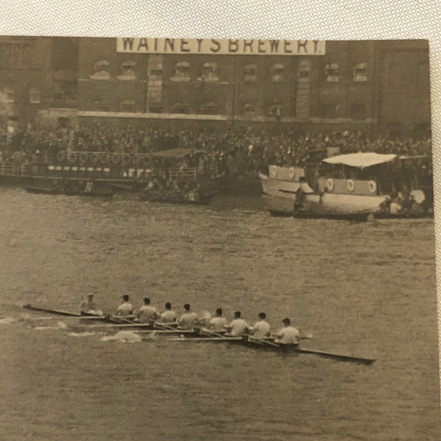 Vintage Press Photo Photograph Cambridge Oxford Rowing Race Britan UK 1933 Rower